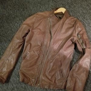 Rick Owens leather jacket